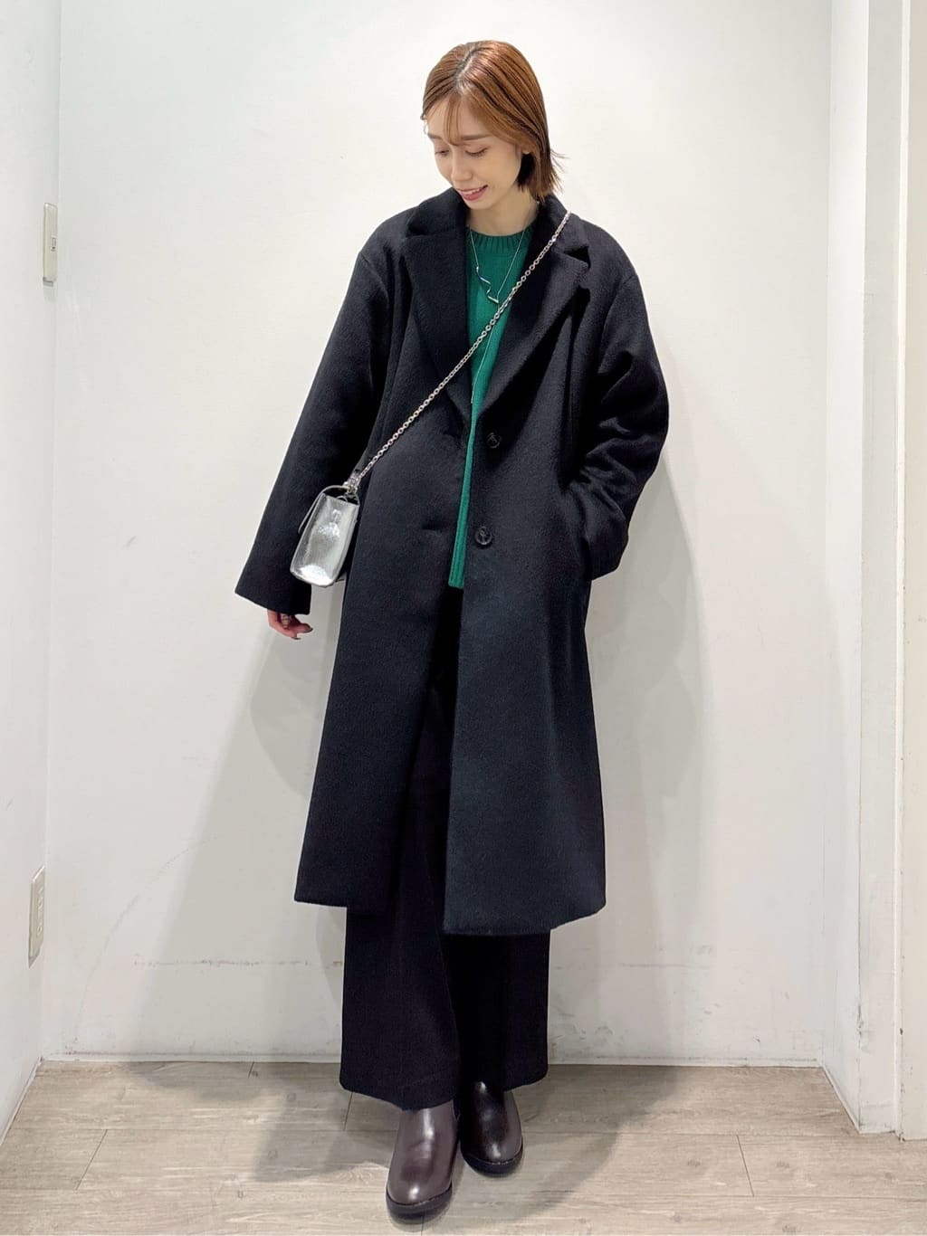 ぶまりんさんの「OPAQUE.CLIP｜ウォームタッチ イージーワイドパンツ【洗濯機洗OK／ストレッチ】≪SS～LL≫」を使ったコーディネート