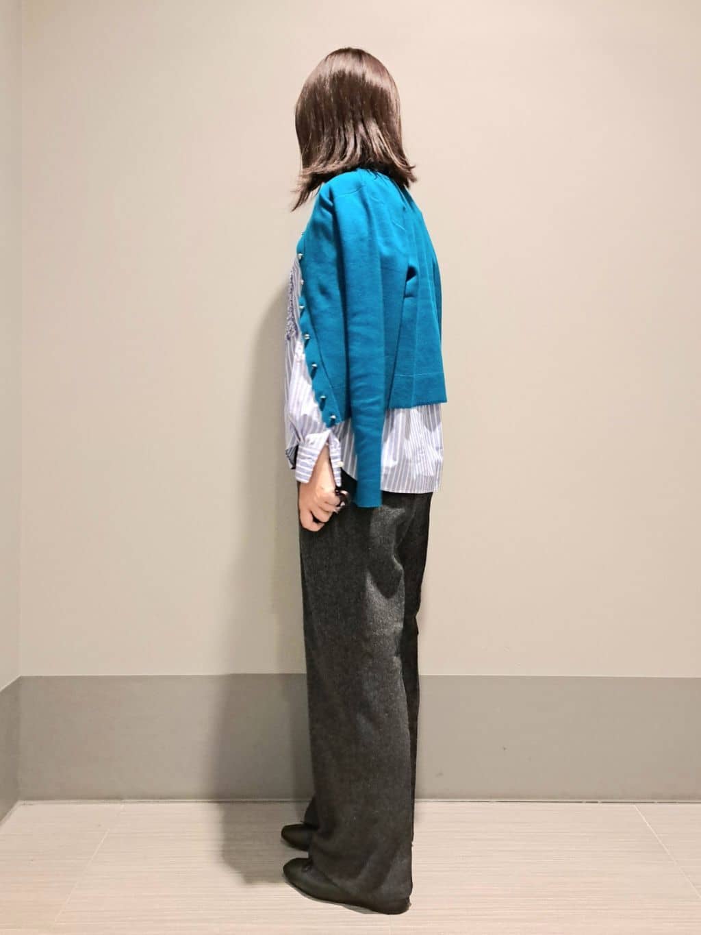 Takahashiさんの「DRESSTERIOR｜◆ソフトレザーバレエシューズ」を使ったコーディネート