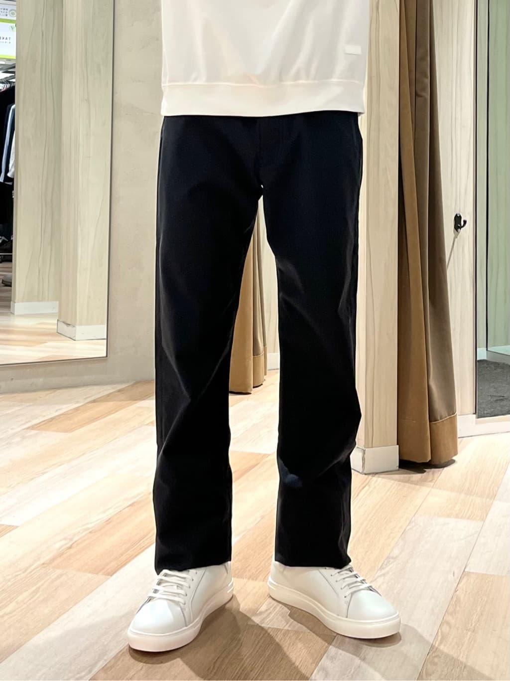 URAさんの「TAKEO KIKUCHI｜【抗菌防臭／5サイズ展開】ハイゲージポンチ Tシャツ」を使ったコーディネート