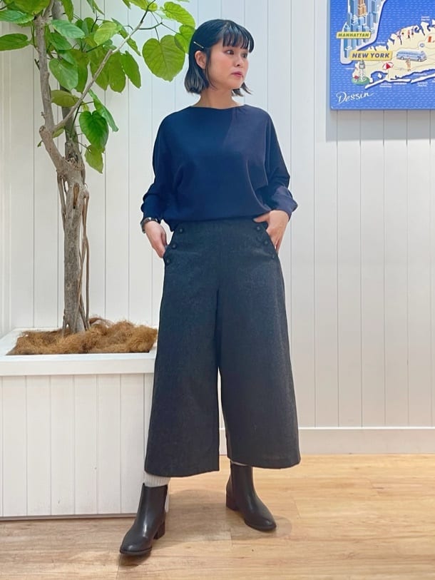 mikaさんの「Dessin｜【撥水・2WAY】ミュラーダウンコートミドル丈」を使ったコーディネート
