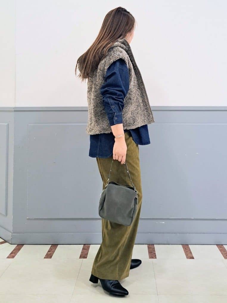 まーみんさんの「grove｜【名品アウター/3WAY・はっ水】ボアライナー付マウンテンパーカ」を使ったコーディネート