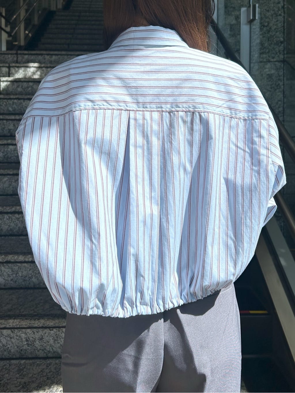 Risaさんの「OPAQUE.CLIP｜ワイドストラップリブキャミソール【ストレッチ／洗濯機洗い可】」を使ったコーディネート