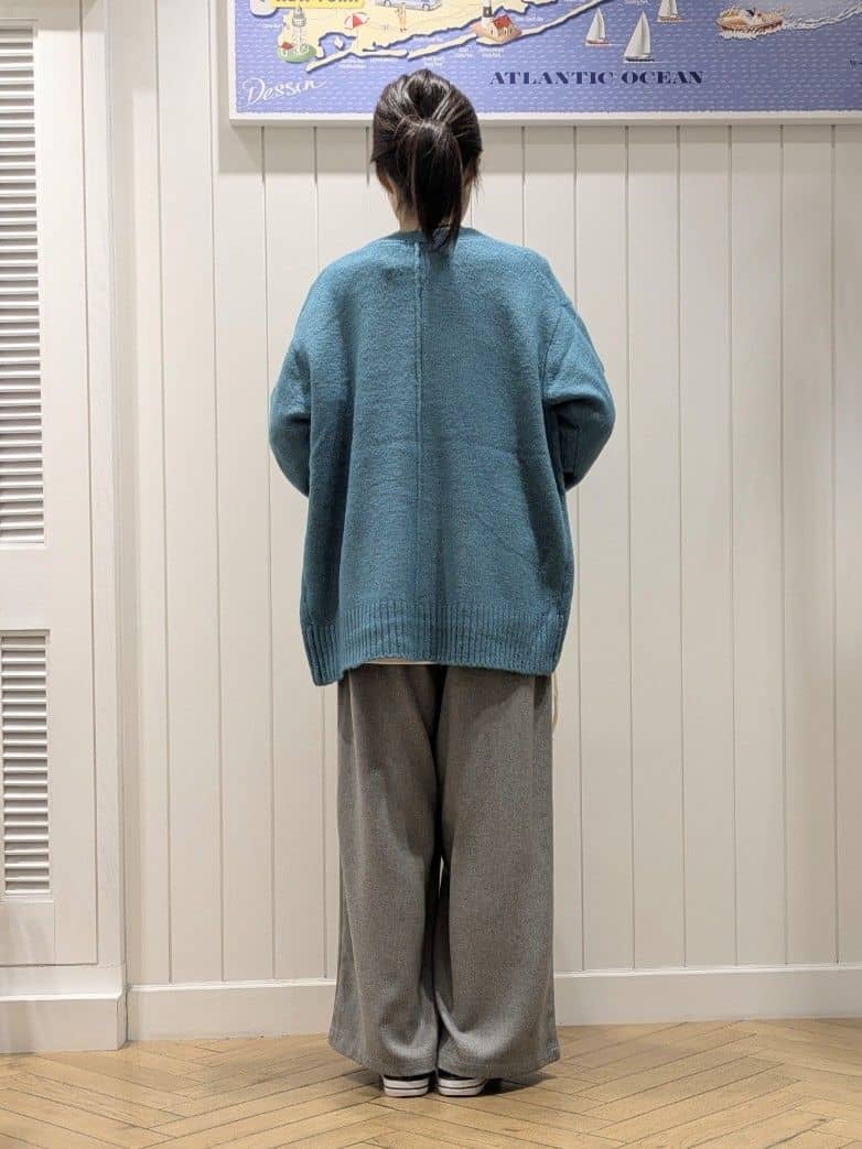 keikoさんの「Dessin｜【洗える】ウォームソフトカーディガン」を使ったコーディネート