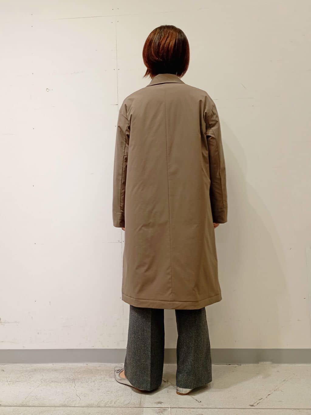 Kさんの「INDIVI｜【超軽量／蓄熱】ライトパフチェスターコート」を使ったコーディネート