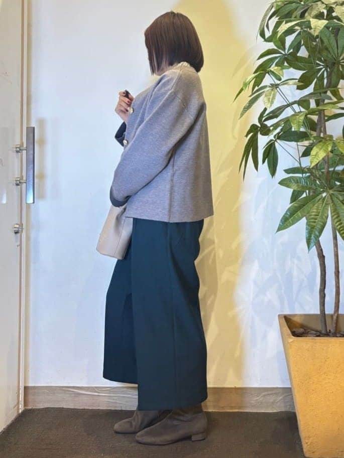 TOWAさんの「SHOO･LA･RUE｜【S-LL】キャンディースリーブが女性らしい マルチストライプブラウス」を使ったコーディネート