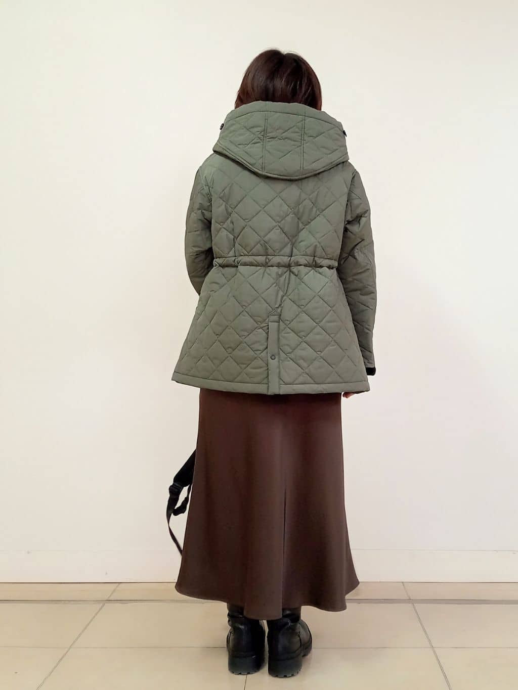 emiさんの「DRESSTERIOR｜【再入荷/荷重軽減】サスペンションマルチポケットリュック」を使ったコーディネート