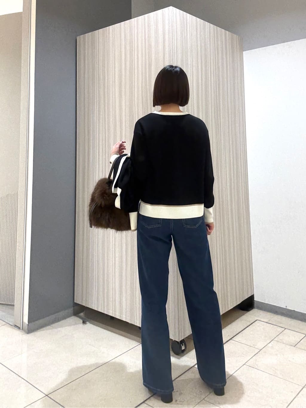 Itoさんの「UNTITLED｜【アンサンブル可/ジャケット風】ウールミラノリブカーディガン」を使ったコーディネート