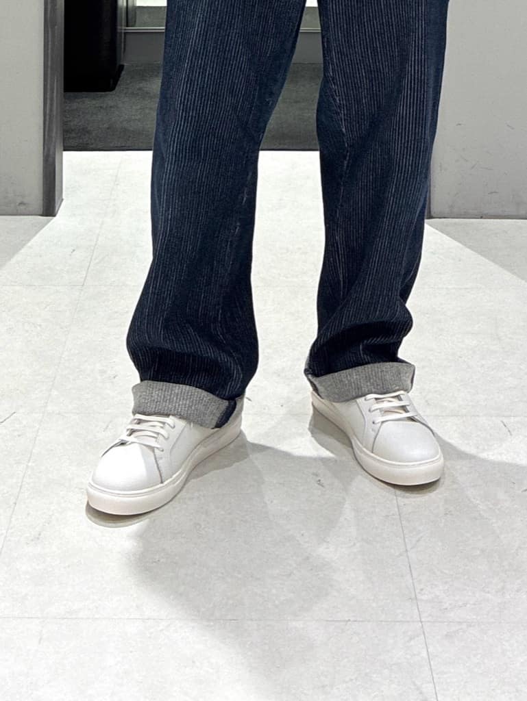 わいずみさんの「TAKEO KIKUCHI｜【抗菌防臭／9色5サイズ展開】ハニカムメランジ ポロシャツ」を使ったコーディネート