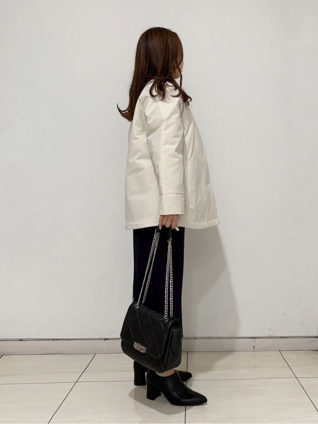 kahoさんの「INDIVI｜スリットブーティ」を使ったコーディネート