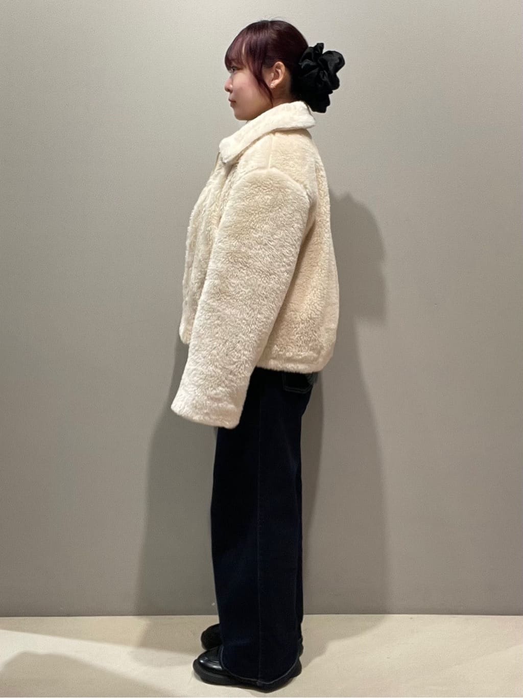 mikiさんの「OPAQUE.CLIP｜ストレッチバギーデニム【洗濯機洗い可】《SS～LL》」を使ったコーディネート