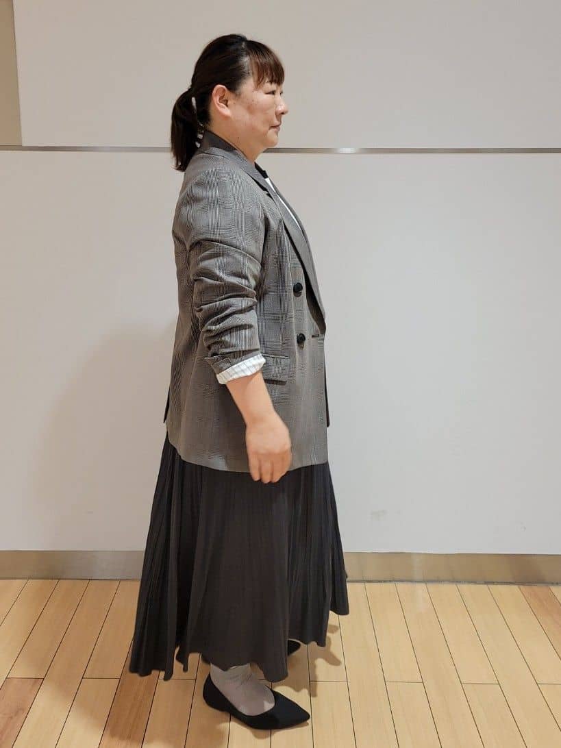 TAKAさんの「UNTITLED｜【セットアップ可】ウールライク ダブルブレストジャケット」を使ったコーディネート