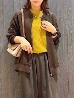 meiさんの「SHOO･LA･RUE｜【着丈選べる/S-LL】触れる度ひんやり ゆるきれい イージーワイドパンツ」を使ったコーディネート