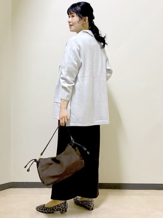  beni_gingerさんの「Reflect｜【ライトアウター／気軽な羽織に◎】オフボディカーディガン」を使ったコーディネート