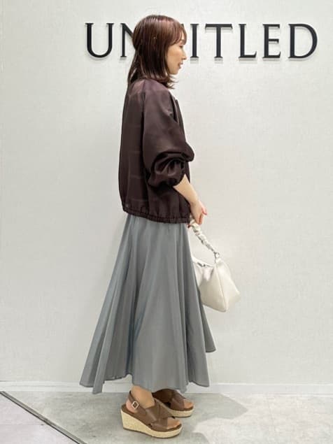 Miwaさんの「UNTITLED｜ライトダブルリングネックレス」を使ったコーディネート