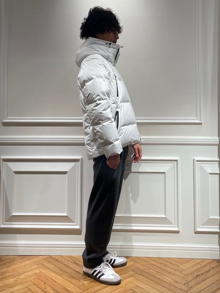 橋本さんの「DRESSTERIOR｜◆サスティナブル タートルニット」を使ったコーディネート