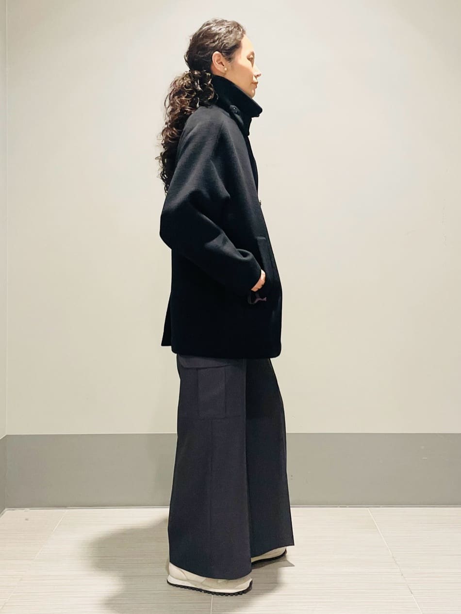 Annさんの「DRESSTERIOR｜シルクブレンドメリノウールリブプルオーバー」を使ったコーディネート