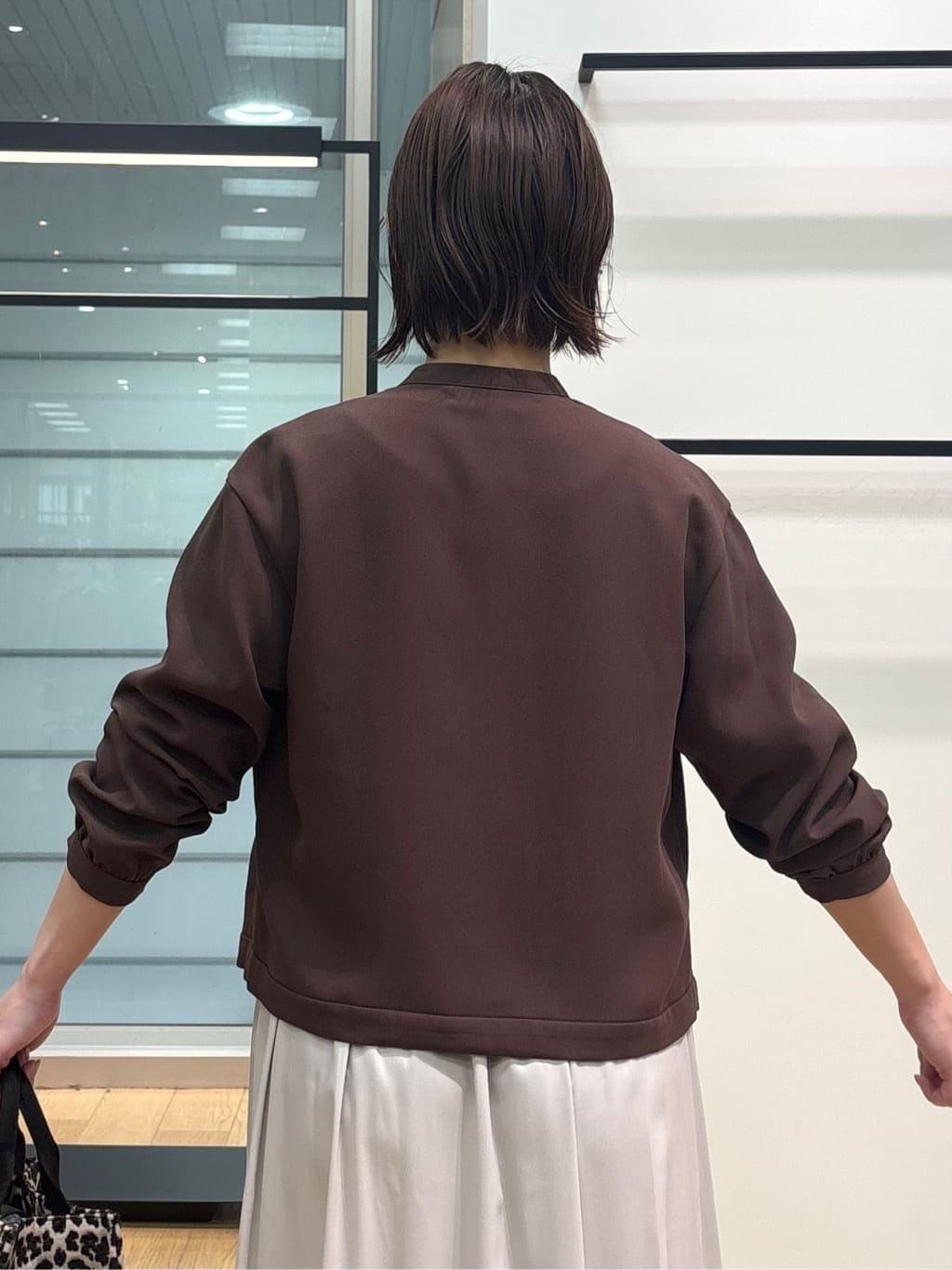 asamiさんの「INDIVI｜【洗える／体型カバー】美シルエットニット」を使ったコーディネート