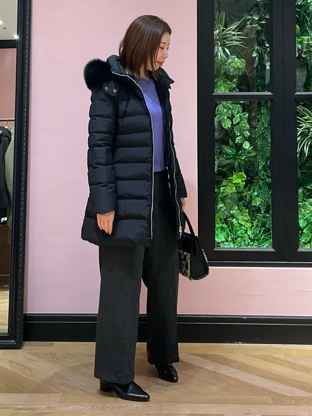 maruさんの「DRESSTERIOR｜ストレッチフルニードルニット」を使ったコーディネート