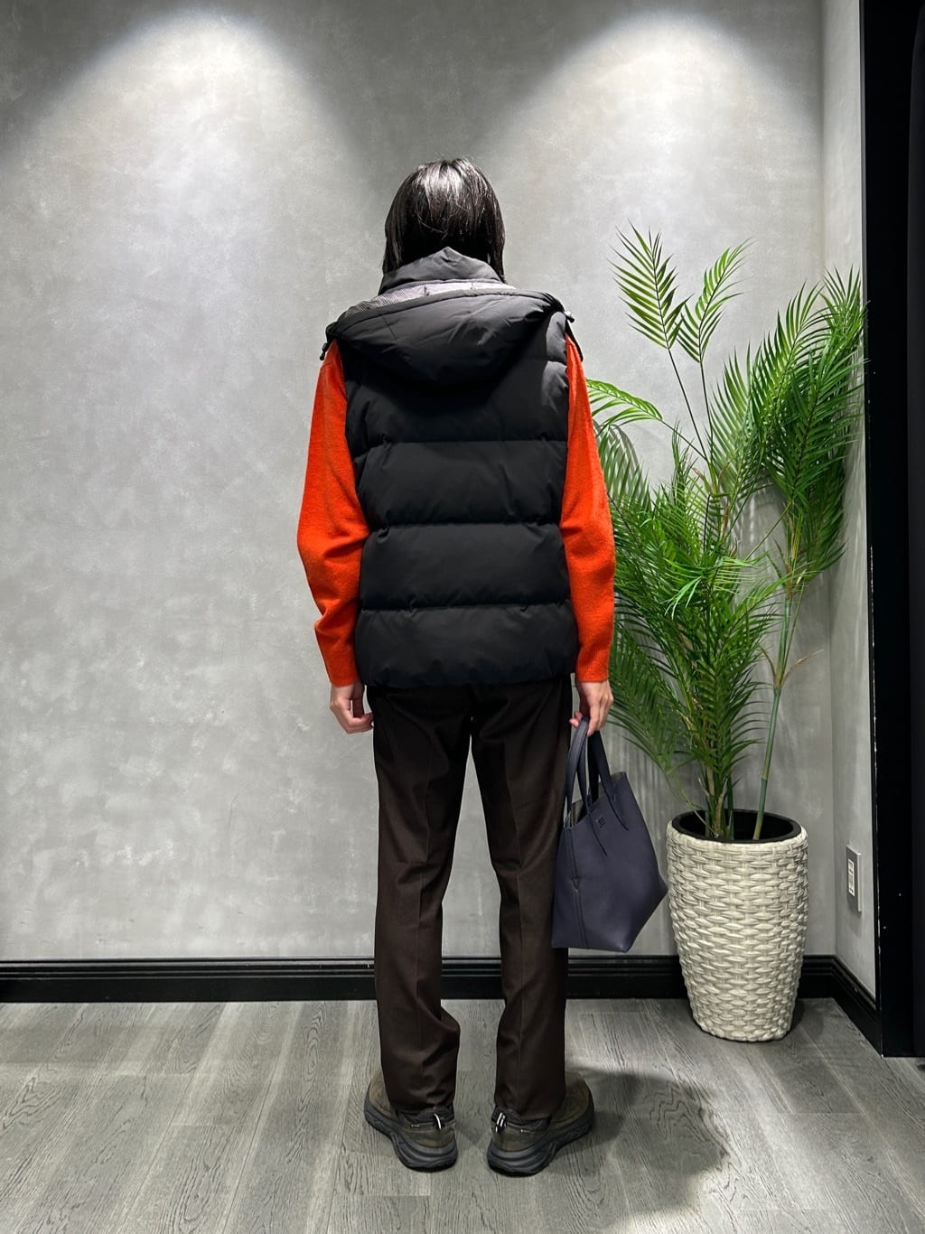 ruiさんの「TAKEO KIKUCHI｜【袖取り外し可】デタッチャブル ダウンブルゾン」を使ったコーディネート