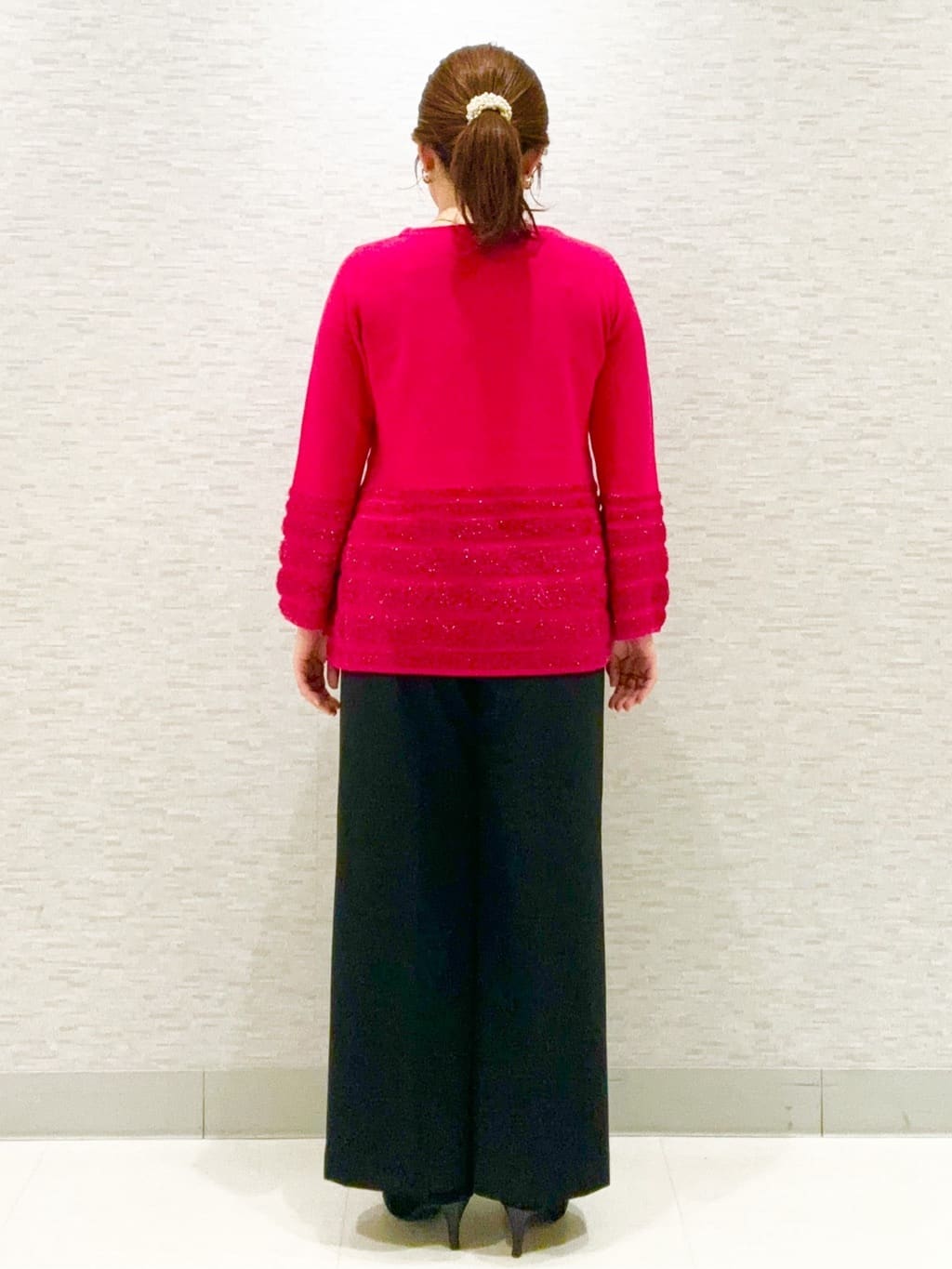 yuさんの「COUP DE CHANCE｜【手洗い可】ストレートワイドパンツ」を使ったコーディネート