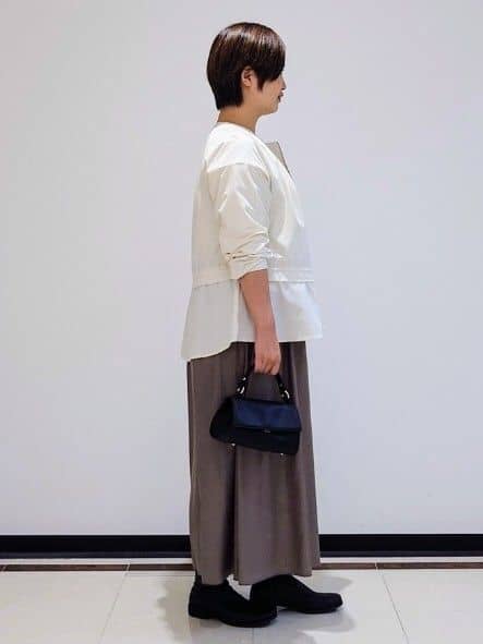 gissyさんの「INDIVI｜【UVケア】プリントフォトロングTシャツ」を使ったコーディネート