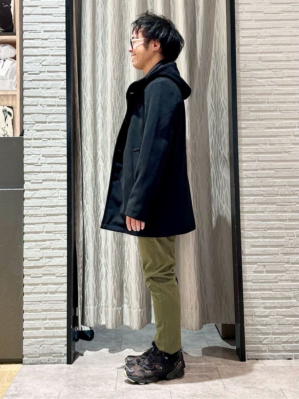 KENJI Iさんの「THE SHOP TK｜【心地良い、滑らかさ】レイヤード風ケーブル ニットソー 【洗濯機OK】」を使ったコーディネート