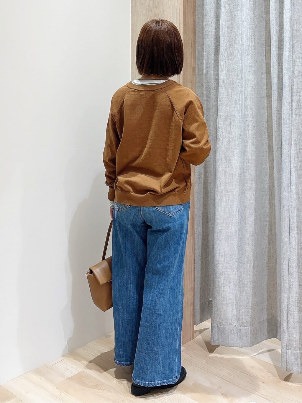 MIYUさんの「grove｜【洗える】シンプルに映える、ラグランスリーブカーディガン」を使ったコーディネート