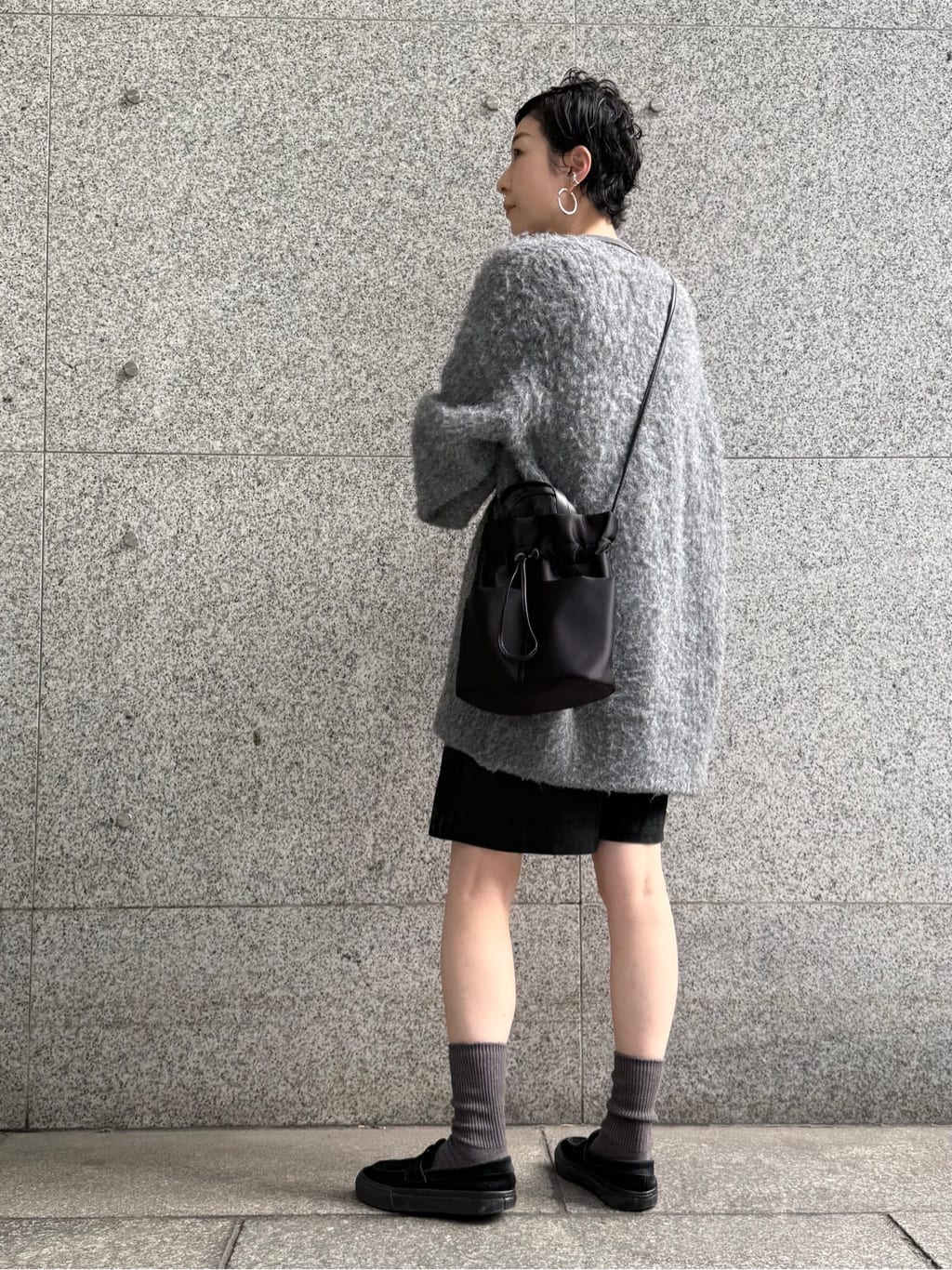 Kさんの「HIROKO HAYASHI｜LUINI SATINE（ルイーニ サティーネ）ショルダーバッグ」を使ったコーディネート