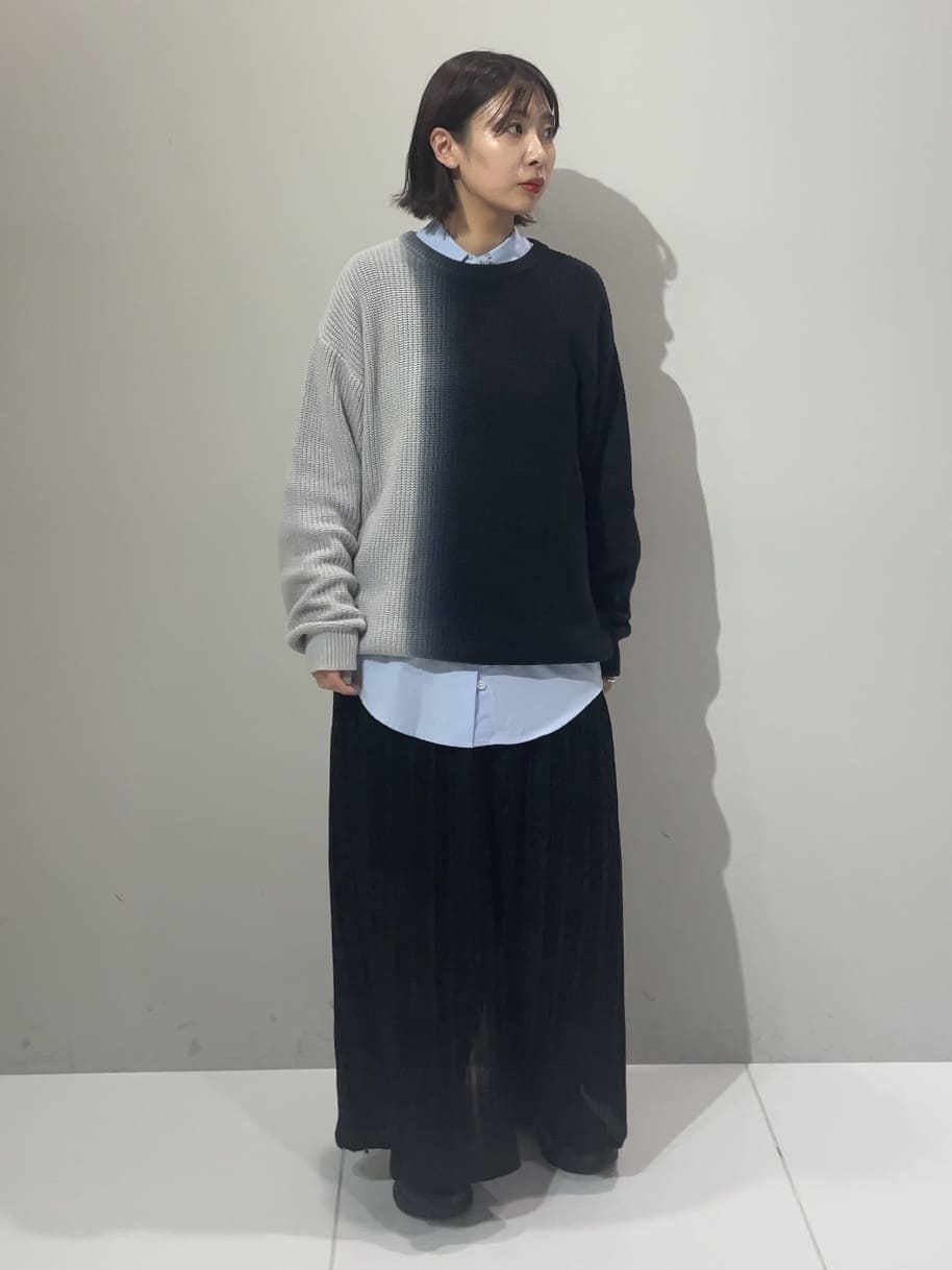 abeさんの「tk.TAKEO KIKUCHI｜グラデダイニットプルオーバー」を使ったコーディネート
