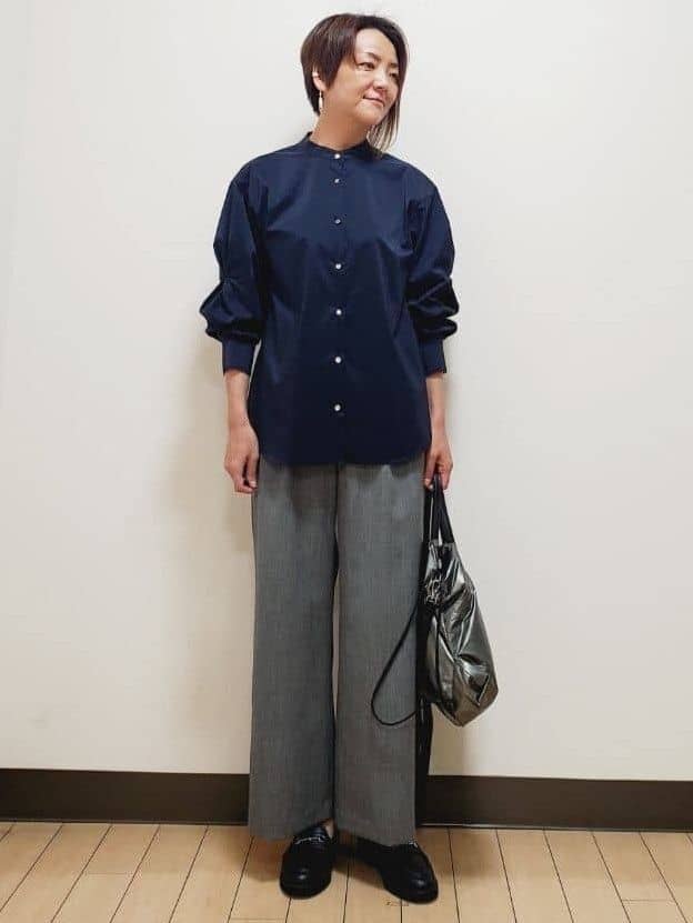 yuuさんの「Reflect｜【ライトアウター／気軽な羽織に◎】オフボディカーディガン」を使ったコーディネート