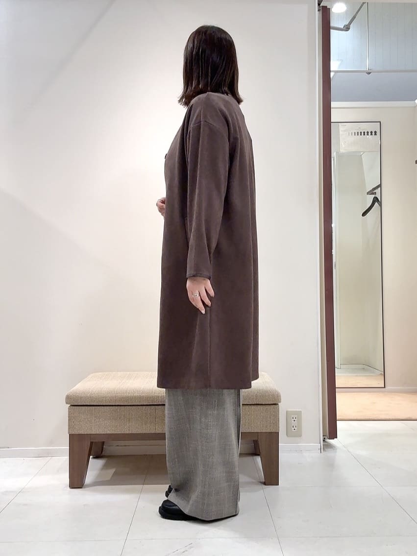YUIさんの「UNTITLED｜【アンサンブル可/六分袖/洗える】ウールシルクニット」を使ったコーディネート