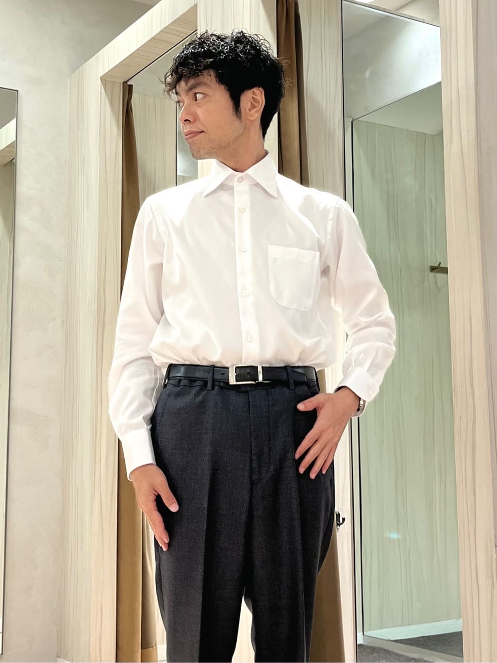 URAさんの「TAKEO KIKUCHI｜【3WAY/PC対応】コーデュラ(R)コーティング バッグ」を使ったコーディネート