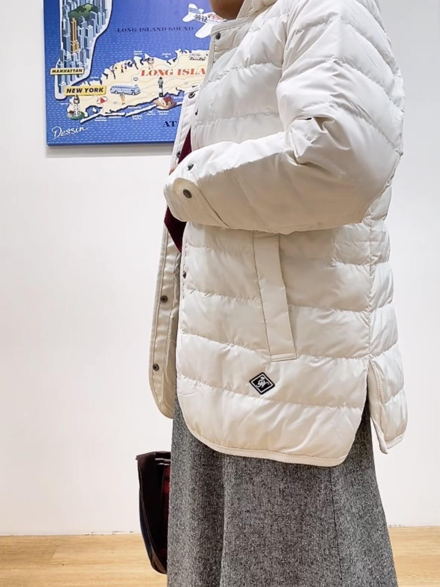 Hamaさんの「Dessin｜【撥水・2WAY】ミュラーダウンコートミドル丈」を使ったコーディネート
