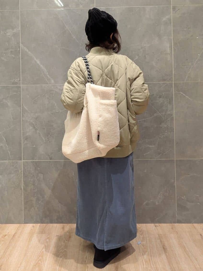 mamさんの「OPAQUE.CLIP｜《リバーシブル》キルティングブルゾン」を使ったコーディネート