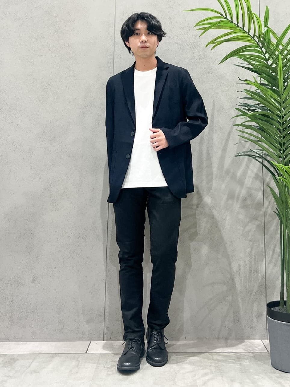 SHI-MAさんの「THE SHOP TK｜【Begin/ビギン10月号掲載】楊柳スマートジャケット　軽量/洗濯機OK/セットアップ可」を使ったコーディネート