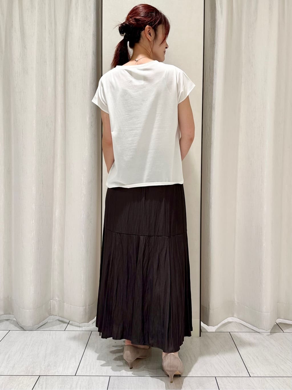 komiさんの「UNTITLED｜【洗える/Tシャツ】ツイストプルオーバー」を使ったコーディネート