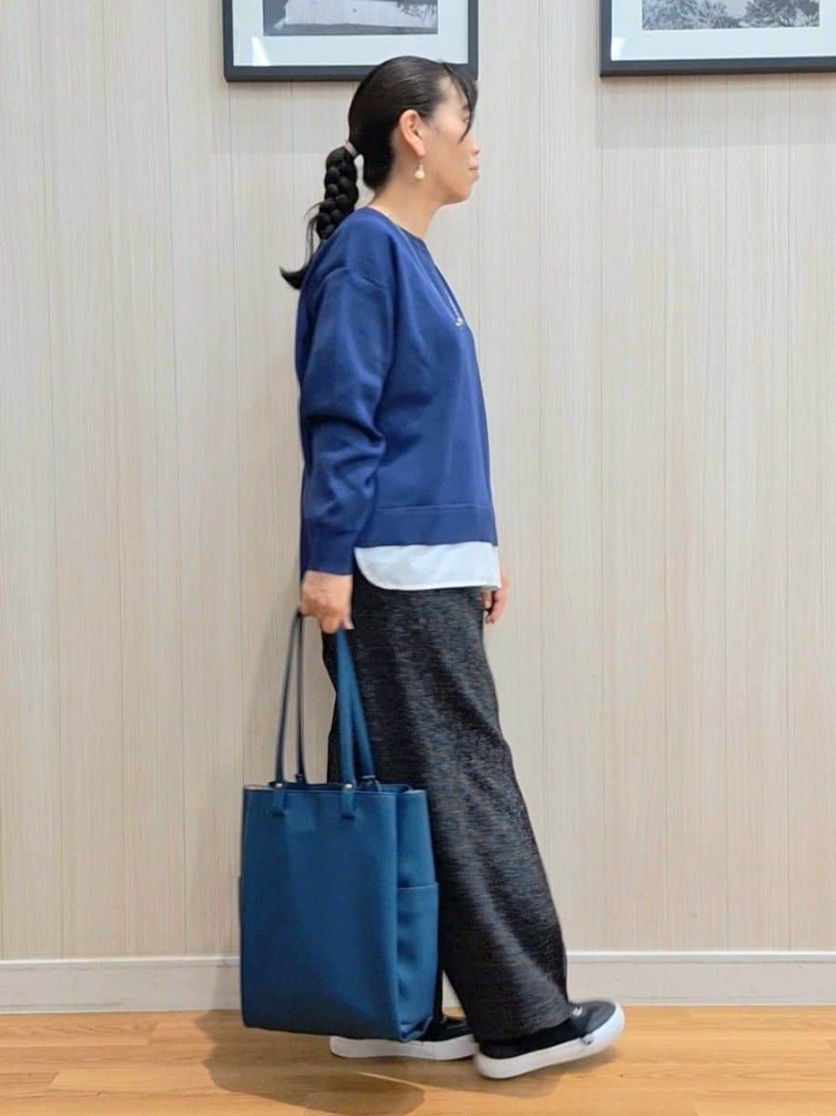 Saoさんの「SHOO･LA･RUE｜【2点セット】着るだけで決まる クラシカルなツイード調セットアップ」を使ったコーディネート