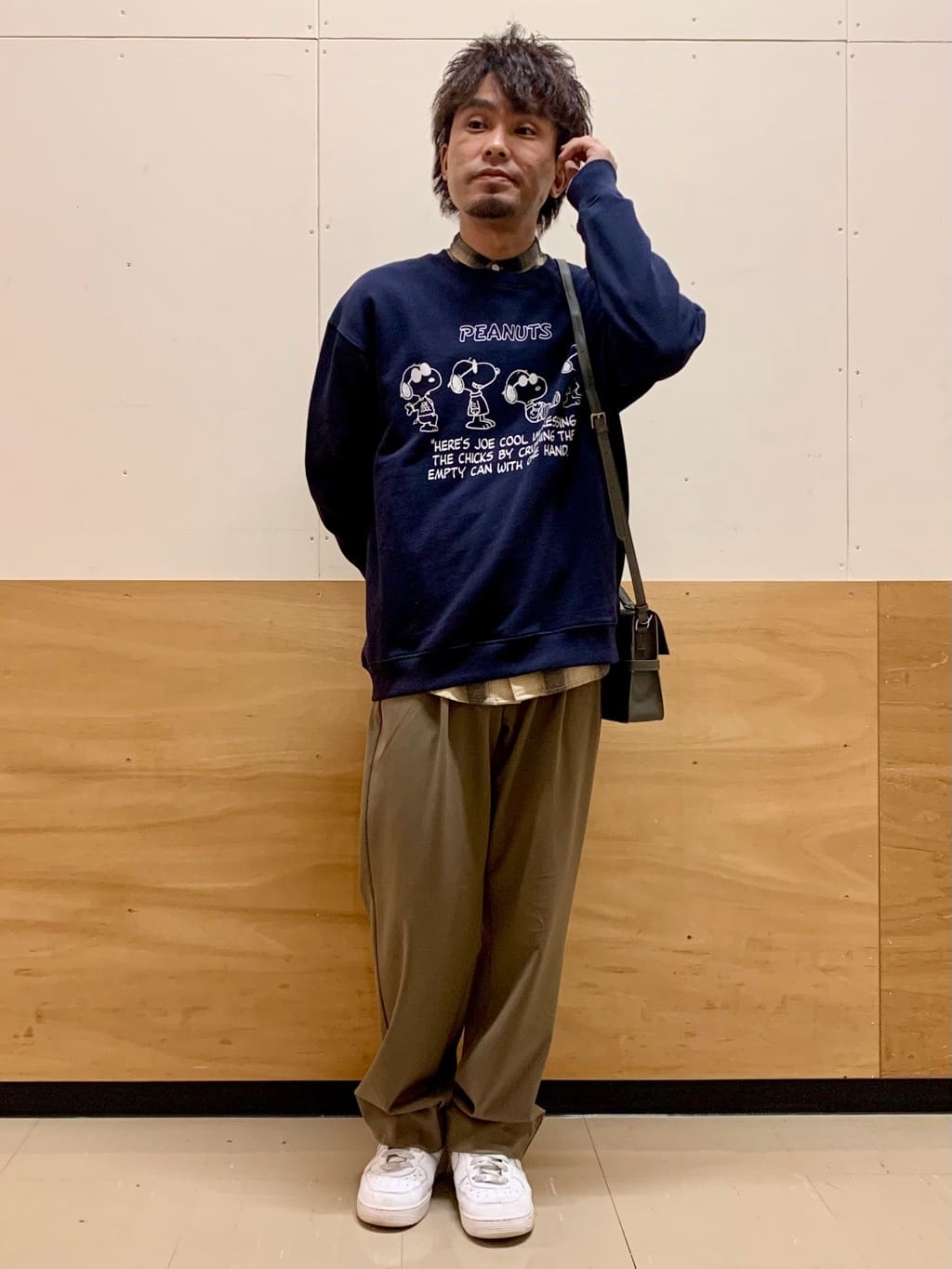 MATUさんの「THE SHOP TK｜オンブレーチェックバンドカラーシャツ 【洗濯機OK】」を使ったコーディネート