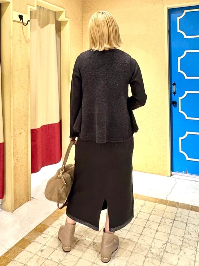 さち。さんの「grove｜【2WAY・リバーシブル】大人が着たい上品コーデュロイジャケット」を使ったコーディネート