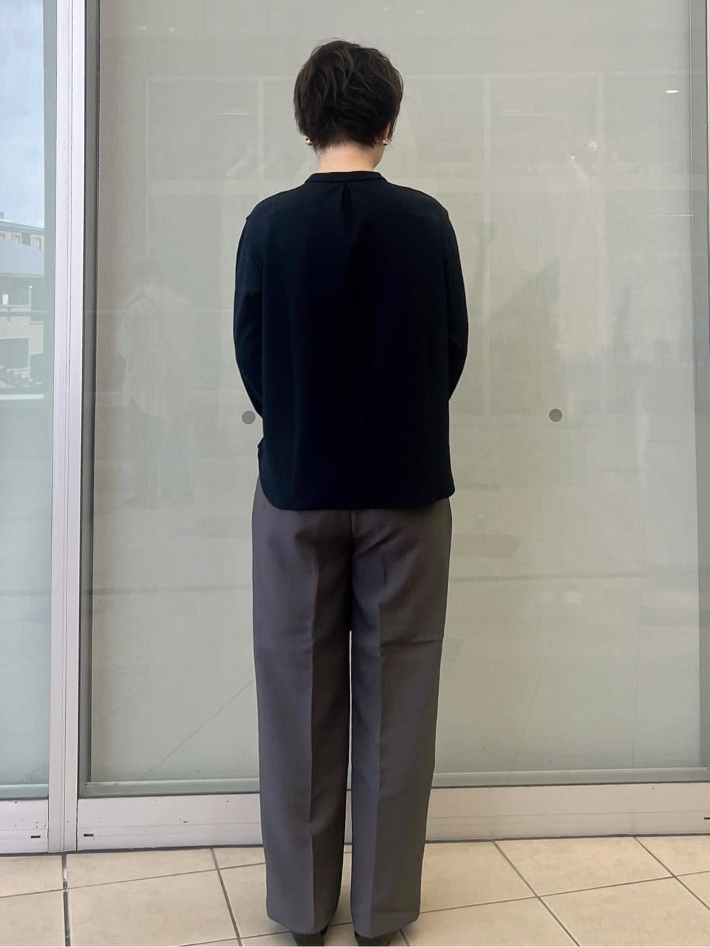 yo-koさんの「OPAQUE.CLIP｜スキッパートップス【吸水速乾／UVケア／洗濯機OK】」を使ったコーディネート