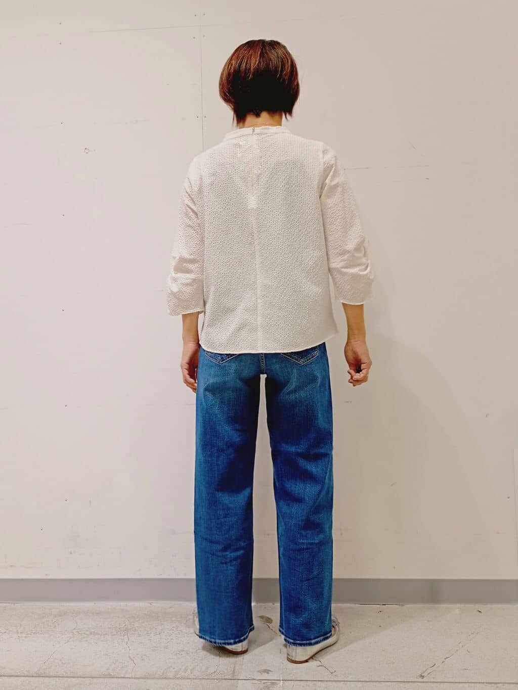 Kさんの「INDIVI｜【UVケア／吸汗速乾】スリーブデザインブラウス」を使ったコーディネート