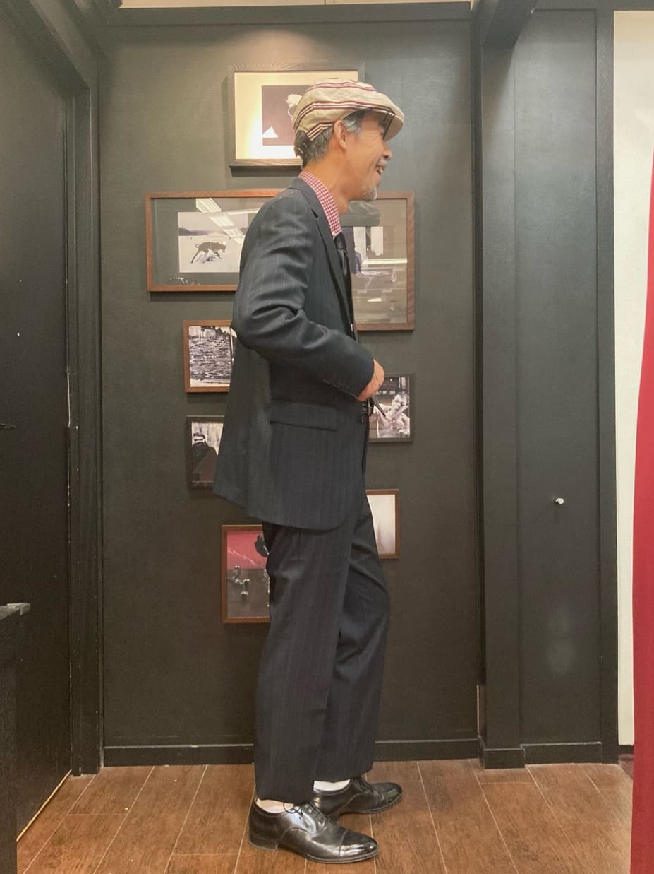 KDDさんの「TAKEO KIKUCHI｜【THE FLAGSHIP】矢絣 ストライプ スーツ」を使ったコーディネート