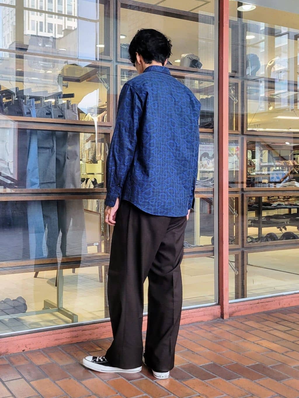 piroyaさんの「TAKEO KIKUCHI｜チェックボーラーガーゼシャツ」を使ったコーディネート