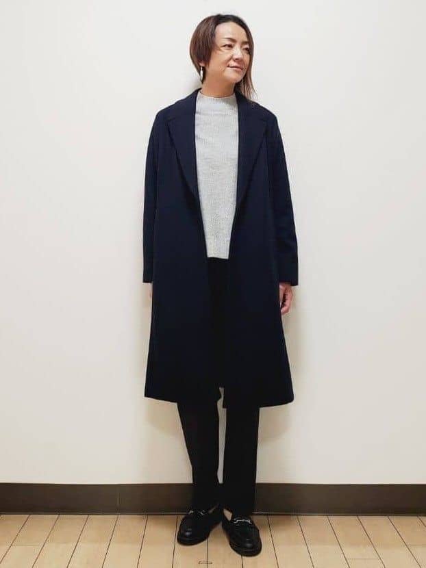 yuuさんの「Reflect｜【一枚で着映え◎／ゆったりシルエット】ラメ&times;スパンコールウール混ニット」を使ったコーディネート