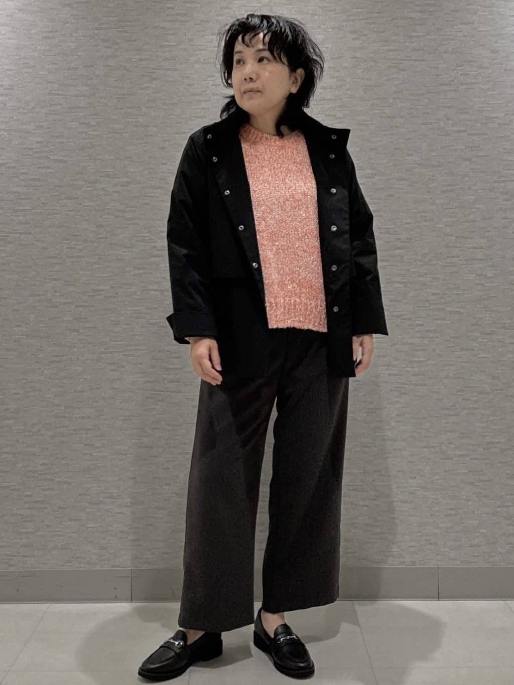 KOJIMAさんの「Reflect｜【すっきり見え／フード取り外し可／通勤におすすめ◎】ライティアウター」を使ったコーディネート