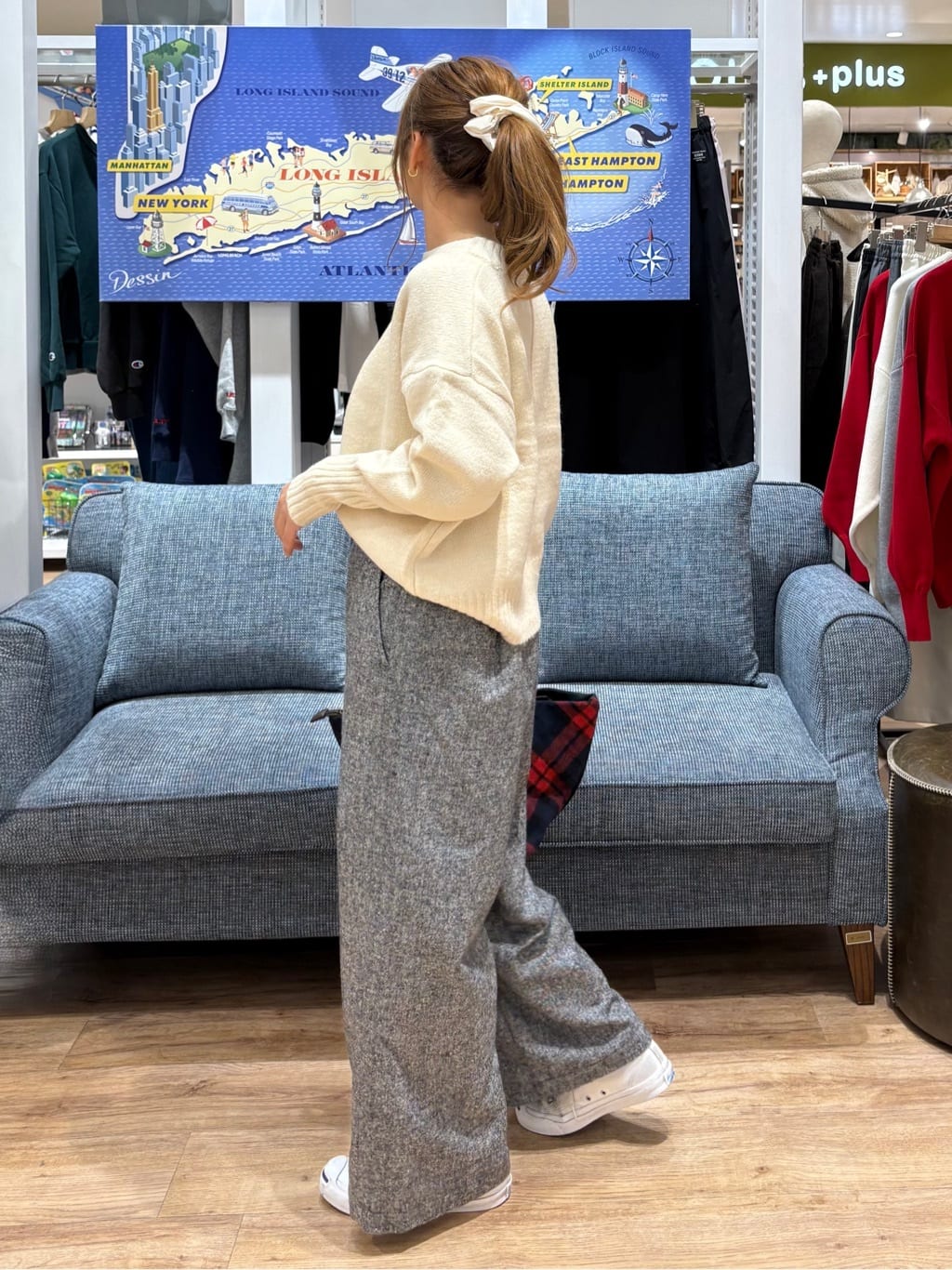 yuinaさんの「Dessin｜【撥水・2WAY】ミュラーダウンコートミドル丈」を使ったコーディネート