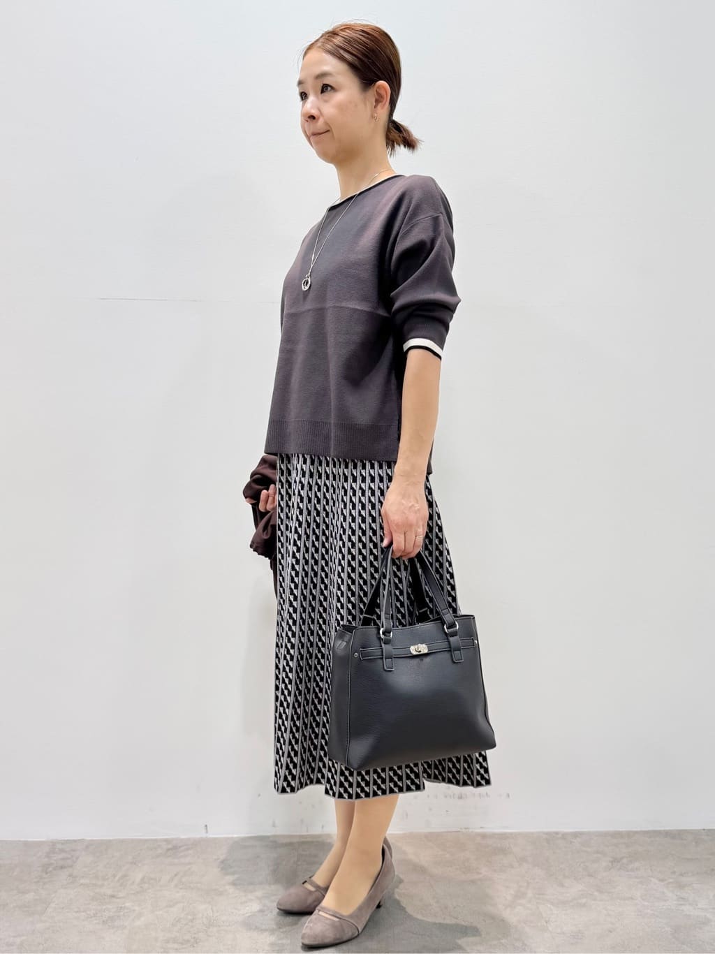 koyaさんの「Reflect｜【ライトアウター／ゆったり羽織れる／気軽な羽織りに◎】ライトブルゾン」を使ったコーディネート