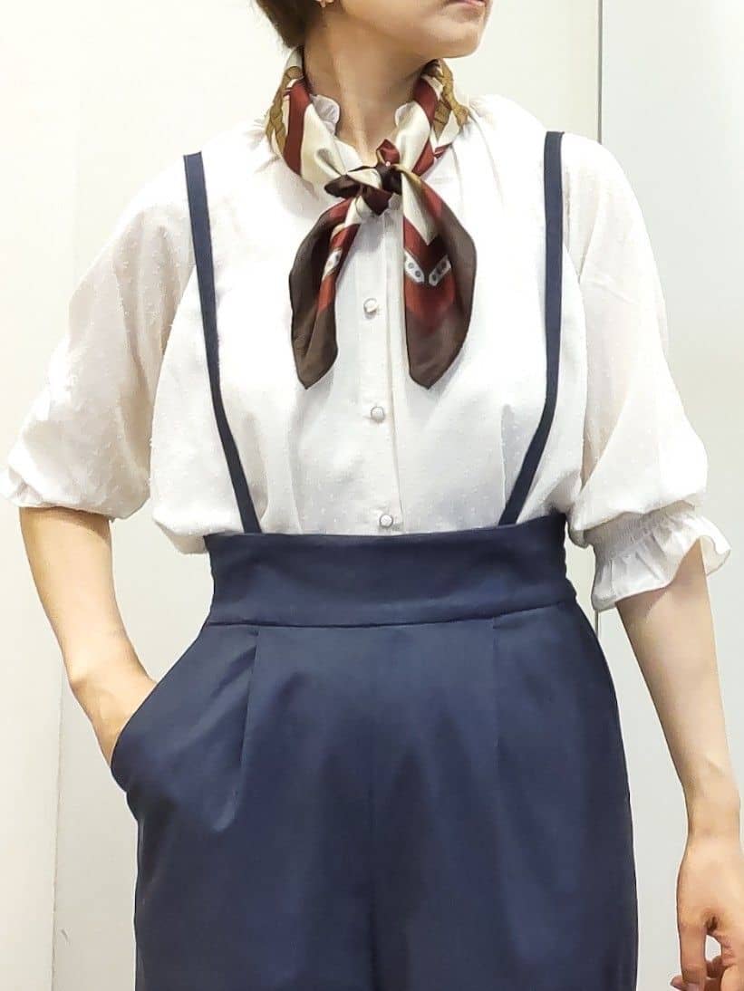 やまちゃんさんの「grove｜【2WAY】ハイパーストレッチストラップパンツ」を使ったコーディネート