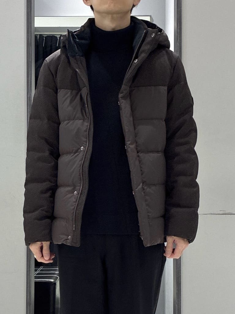 わいずみさんの「TAKEO KIKUCHI｜カラーコンビ ダウンブルゾン」を使ったコーディネート