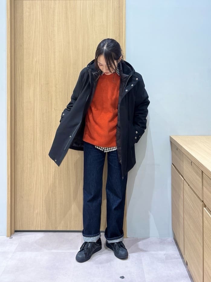 よぴさんの「TAKEO KIKUCHI｜【3WAY】ドビー ダウンライナー付ブルゾン」を使ったコーディネート